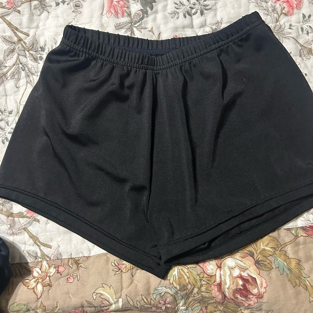 LARA Black Athletic Shorts Lightweight Elastic Waist